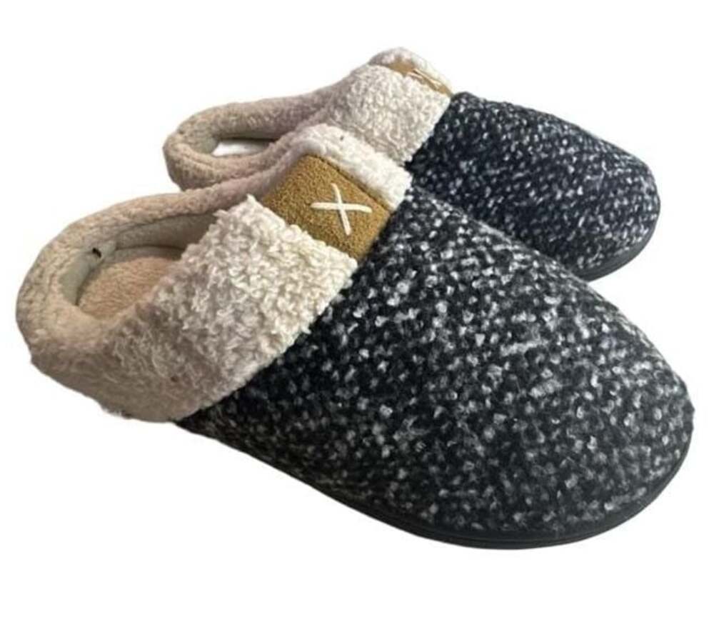 ULTRAIDEAS Women's Cozy Memory Foam Slippers Fuzzy Wool-Like Plush Fleece Lined